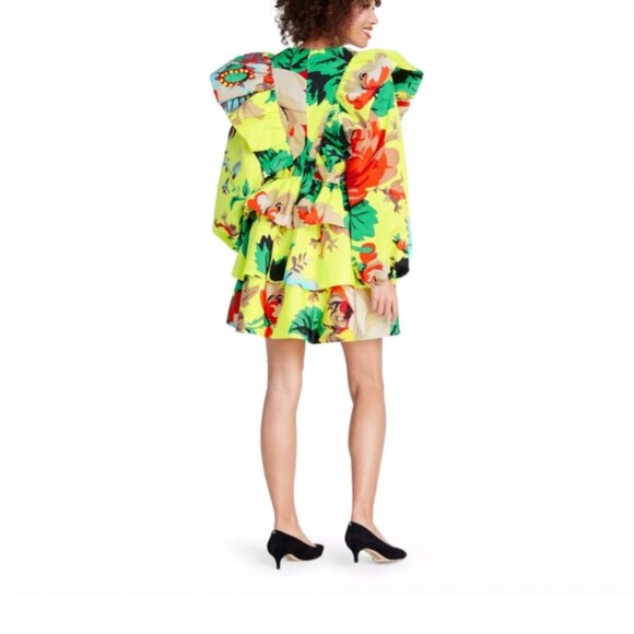 Floral Ruffle Dress - Picture 2 of 7